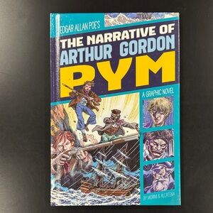 Edgar Allan Poe’s: The Narrative of Arthur Gordon Pym - Hardcover Graphic Novel